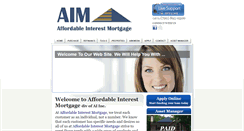 Desktop Screenshot of aimortgage.net